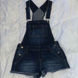 Overall Shorts